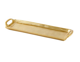 Gold Aluminum Tray