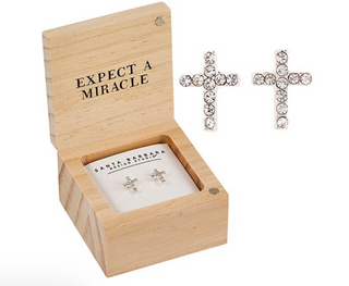 Pray,Trust Earring Box