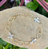 Joyce Cross Bracelet