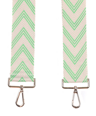 Shamrock Green Chevron Strap