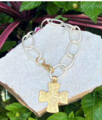 Virginia Cross Bracelet