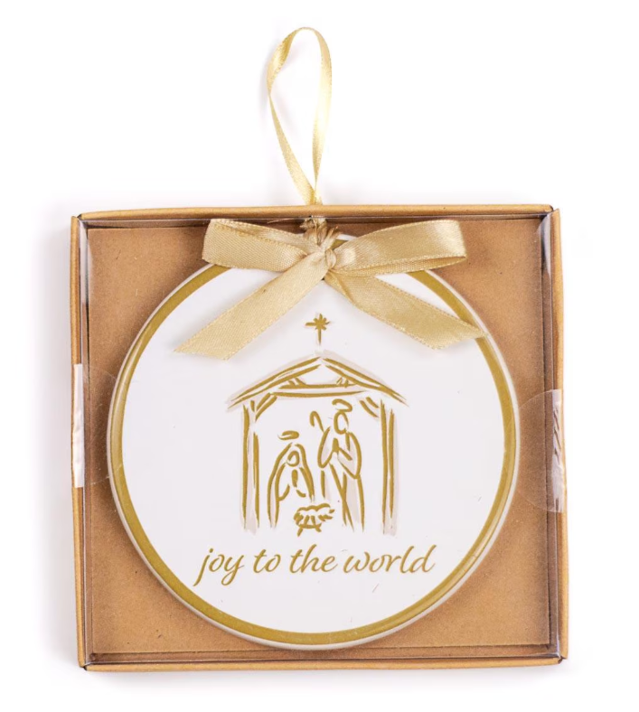 Joy to the World Ornament