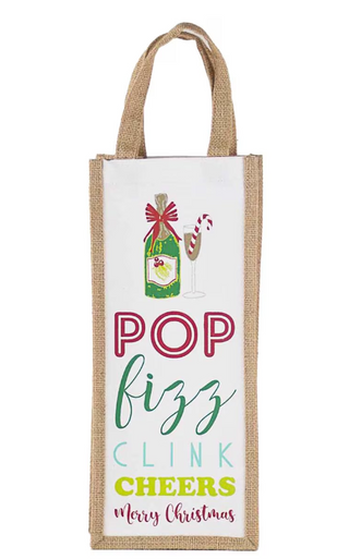 Christmas Wine Bag