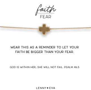 Faith Over Fear Necklace