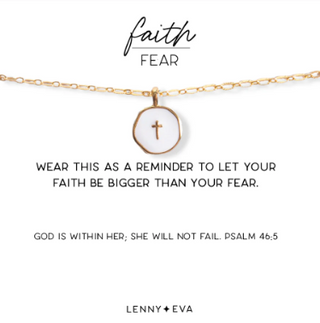 Faith Over Fear Necklace