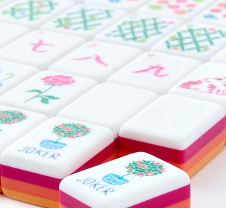 Sunset Mahjong Tile Set