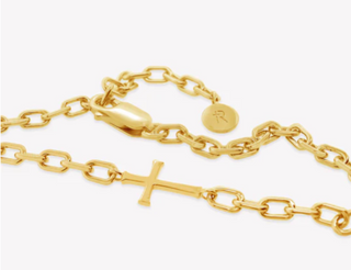 Mini Chain Breaker Cross Necklace