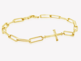 Chain Breaker Cross Bracelet