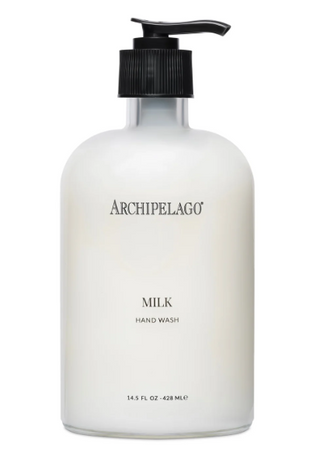 Milk Glass Bottle Hand Wash