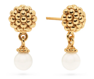 Berry Drop Stud Earrings