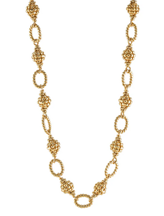 Berry and Bead Chain Necklace