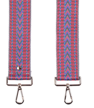 Dazzling Blue Tribal Purse Strap