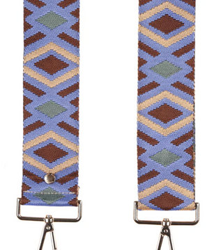 Dazzling Blue Diamond Purse Strap