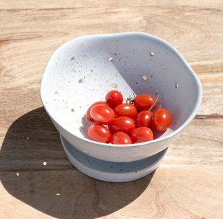 White Ceramic Collander