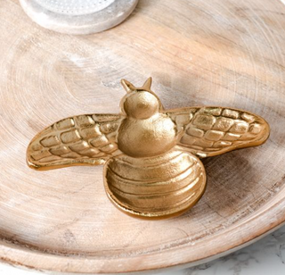 Gold Bee Dish