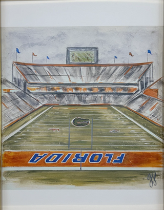 Ben Hill Griffin Stadium Print