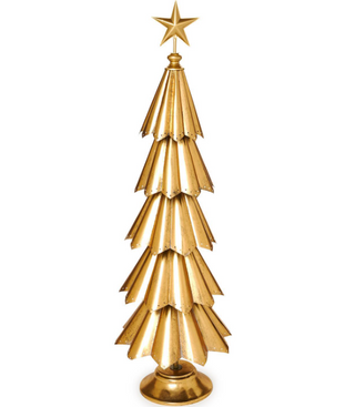Gold Leaf Christmas Tree