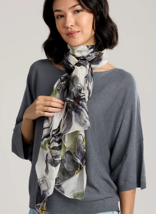 Bruna Rectangular Silk Scarf