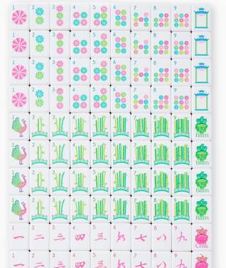 Glow Wild Mahjong Tile Set