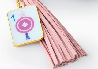 One Dot Mahjong Keychain