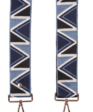 Nordic Blue Traingle Purse Strap