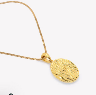 Mother of Pearl Cross Pendant Necklace