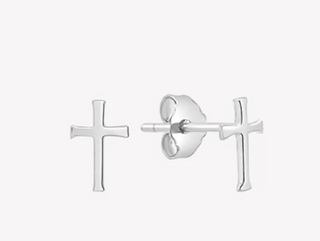 Cross Mini Stud Earrings