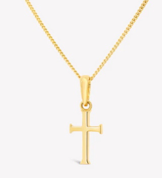 Small Cross Pendant Necklace