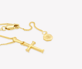 Small Cross Pendant Necklace