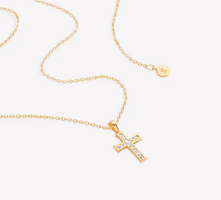 Luminous Cross Pendant Necklace