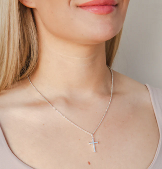Large Cross Pendant Necklace
