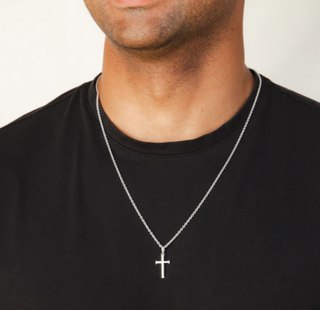Large Cross Pendant Necklace