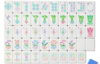 Moonlight Mahjong Tiles