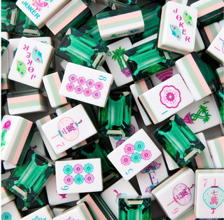 Emerald Mahjong Tiles
