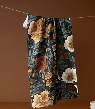 Geometry - Classic Floral Tea Towel