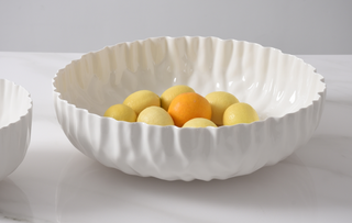 Mascali Bianca Extra Large Shallow Bowl