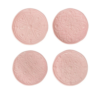 Jardins du Monde Dessert/Salad Plate Set of 4