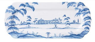 Country Estate Delft Blue Hostess Tray
