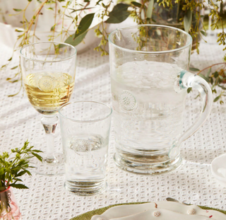 Berry and Thread Highball Glass
