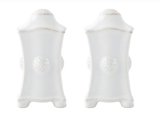 Berry and Thread Whitewash Salt and Pepper Set