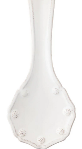 Berry and Thread Whitewash Spoon Rest