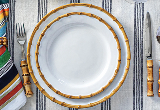Classic Bamboo Natural Dinner Plate