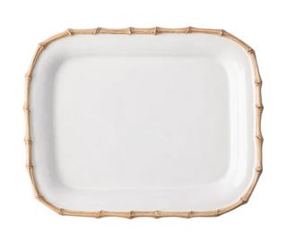 Classic Bamboo Natural 12" Rectangular Platter