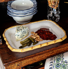 Classic Bamboo Natural 12" Rectangular Platter