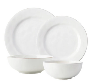Puro Whitewash 4pc Place Setting