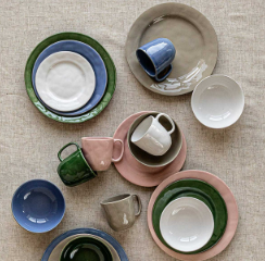 Puro Whitewash 4pc Place Setting