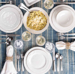Puro Whitewash 4pc Place Setting