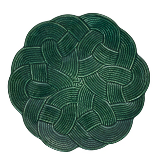 Le Panier Mystic Knot Charger/Platter - Basil