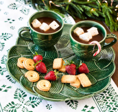 Le Panier Mystic Knot Charger/Platter - Basil