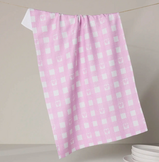 Geometry - Super Sweet Check Tea Towel